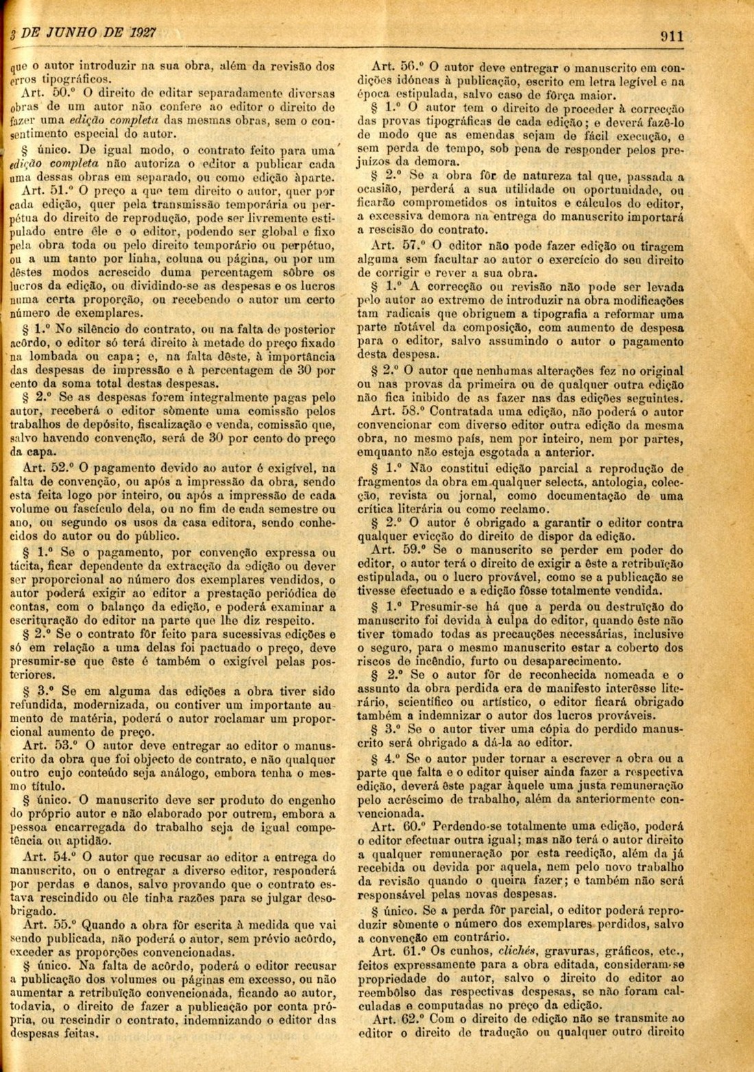 Hemeroteca Digital - Decreto n.º 13.725, de 27 de Maio de 1927