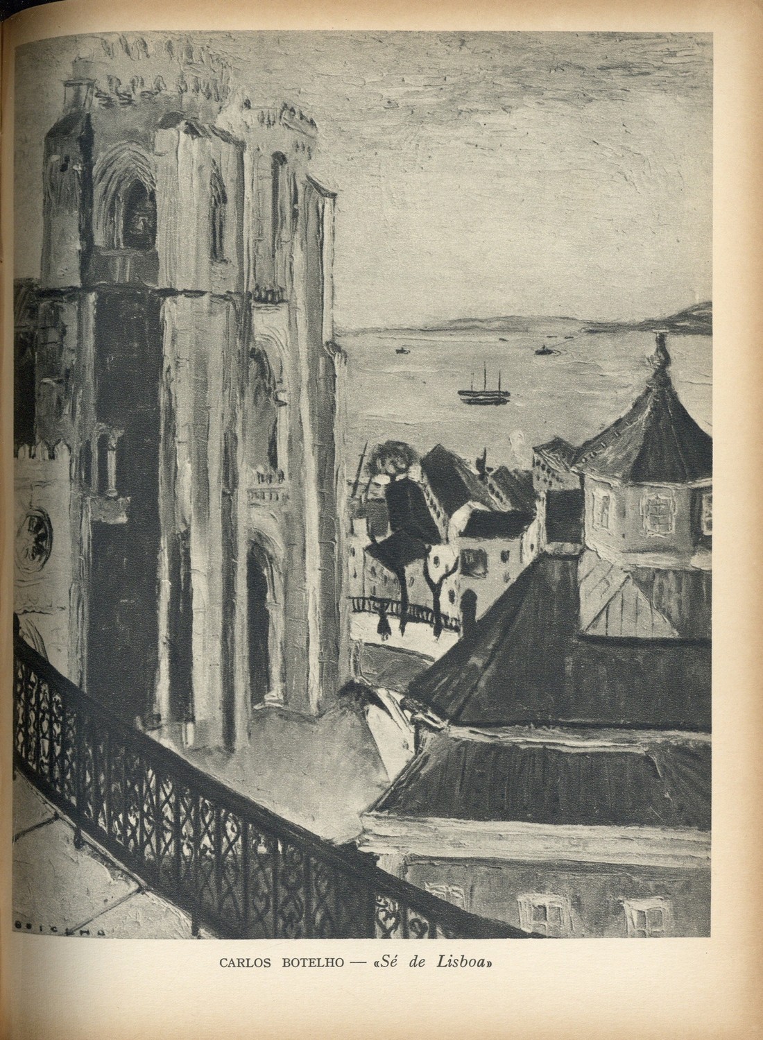 ilustração : Sé de Lisboa, por Carlos Botelho [556 KB] 