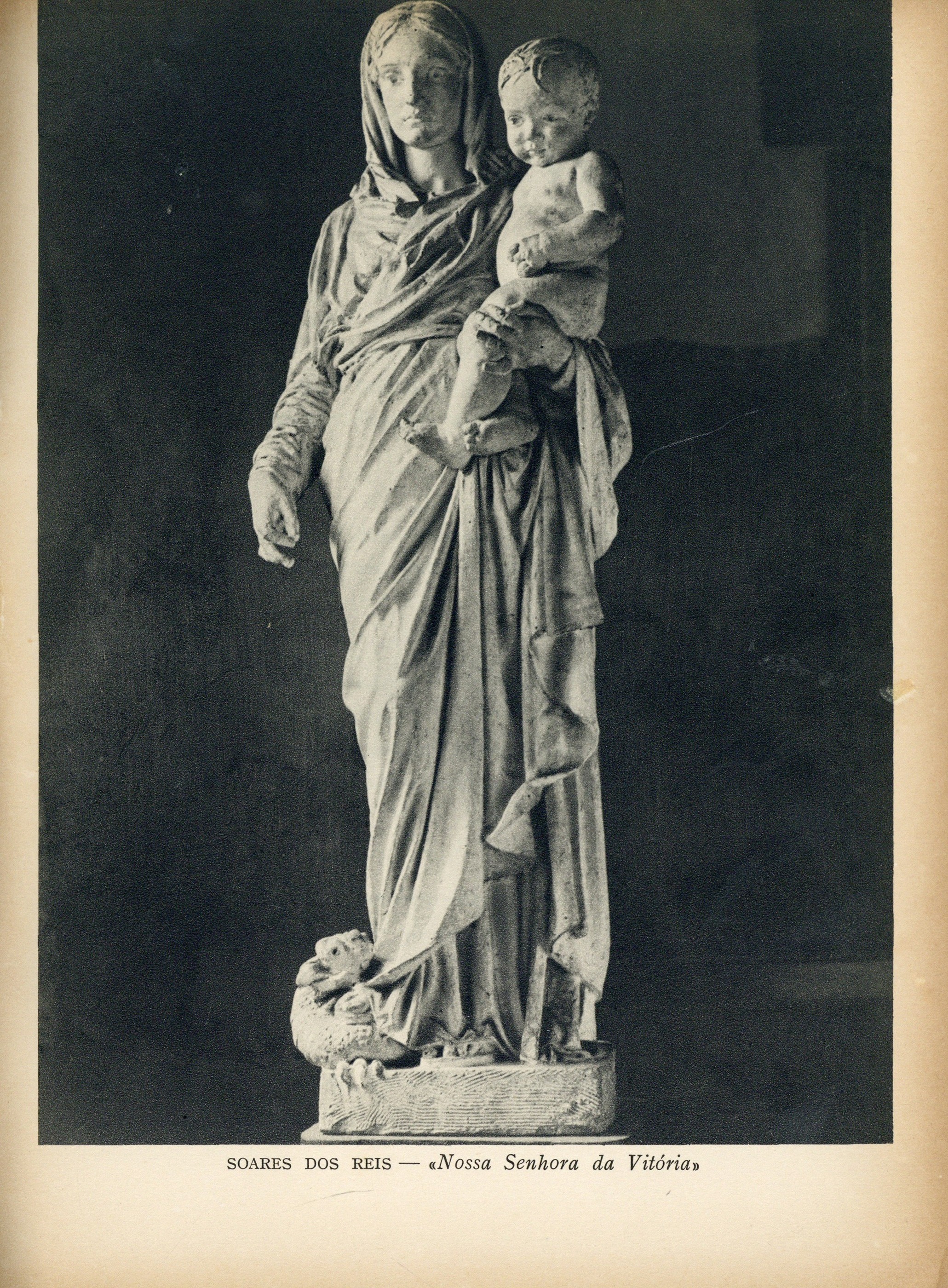 ilustração : Nossa Senhora da Vitória, por Soares dos Reis [2 MB] 
